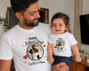 Daddy & Me Personalized Father’s Day Combo T-Shirt