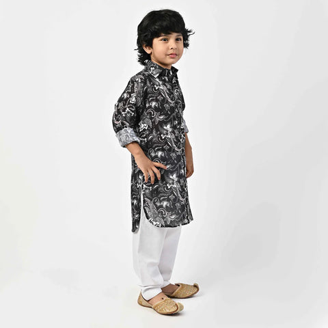PAISELY PRINTED KIDS PATHANI