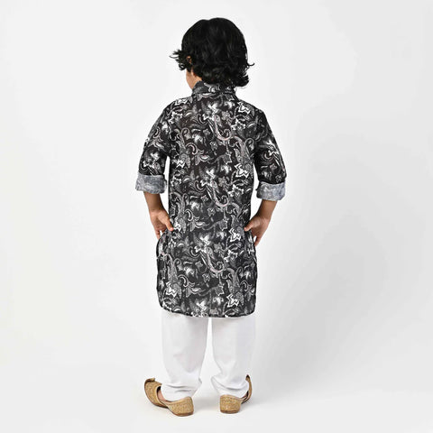 PAISELY PRINTED KIDS PATHANI