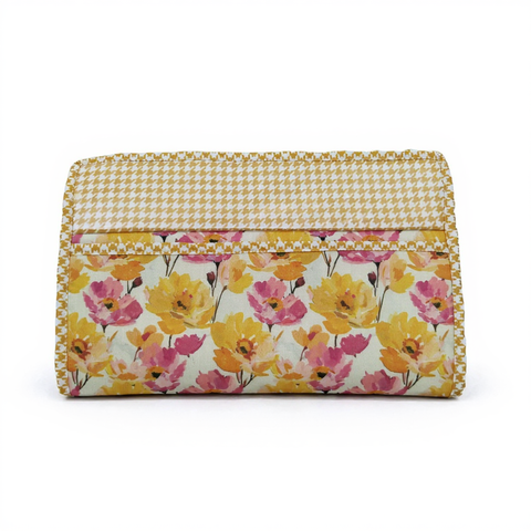 SUNBEAM DAISIES PRINT MAXSTOR TOILETRY BAG