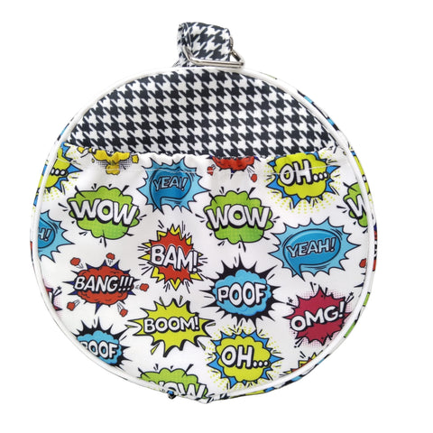 BAM–BOOM BUBBLES PRINT DUFFEL BAG