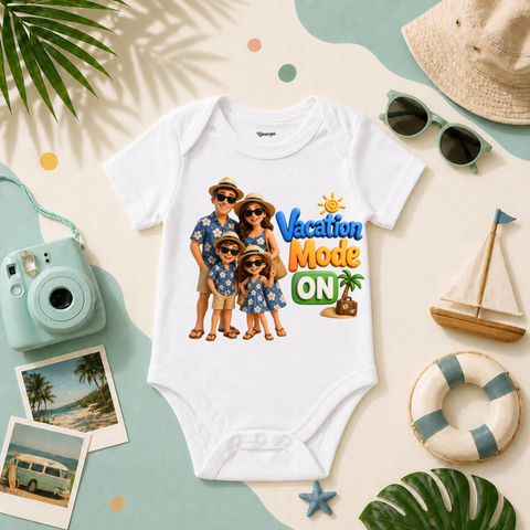 Tropical Family Vacation Matching Outfit Beach Holiday Theme Design