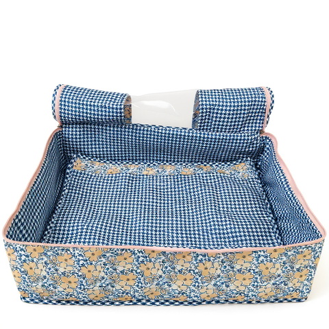 RETRO FLORAL CHARM PRINT GRAND SAREE ORGANIZER