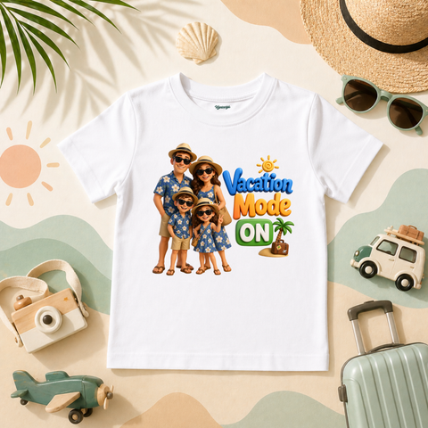 Tropical Family Vacation Matching Outfit Beach Holiday Theme Design