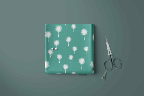 PALM TROPICAL PRINT