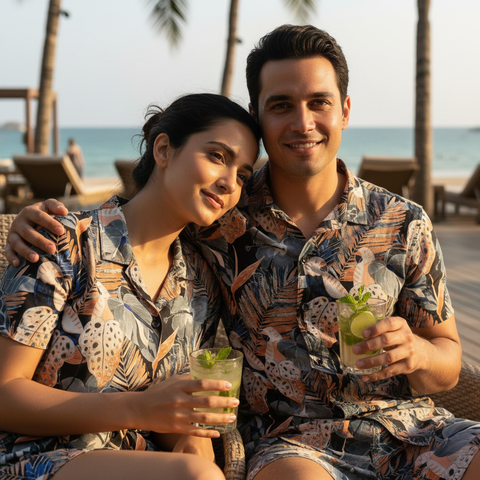 COOL TROPICAL PRINTED SHIRT