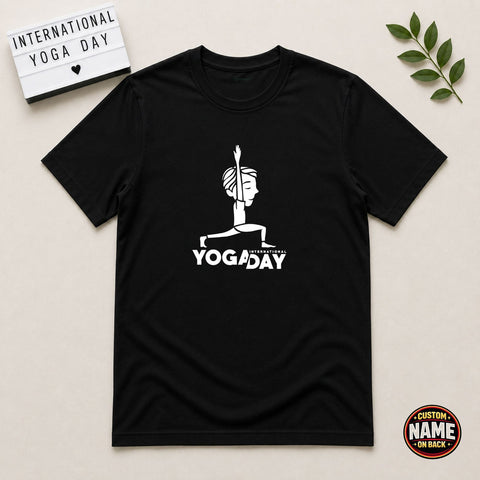 Yoga Day funny Tshirt