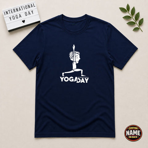 Yoga Day funny Tshirt