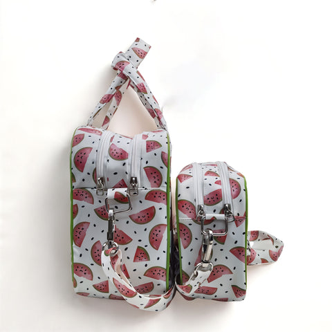 WATERMELON DREAM PRINT TRAVEL BAG