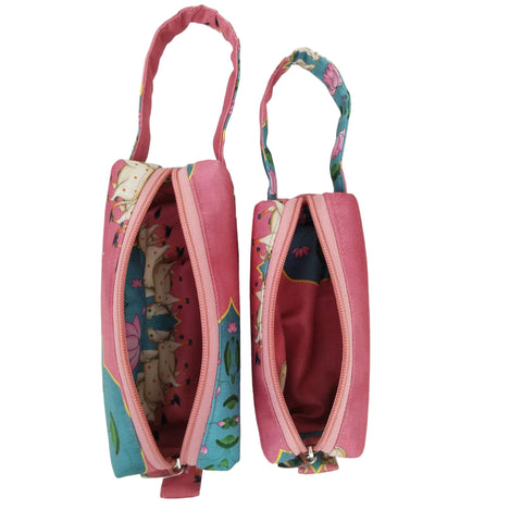 PICHWAI ART PRINT SMALL DUO POUCH SET