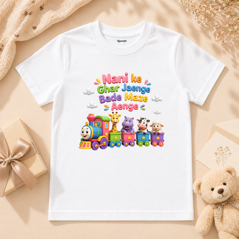 Nani Ke Ghar Jaenge Bade Maze Aenge Cute Animal Train Happy Kids Fun