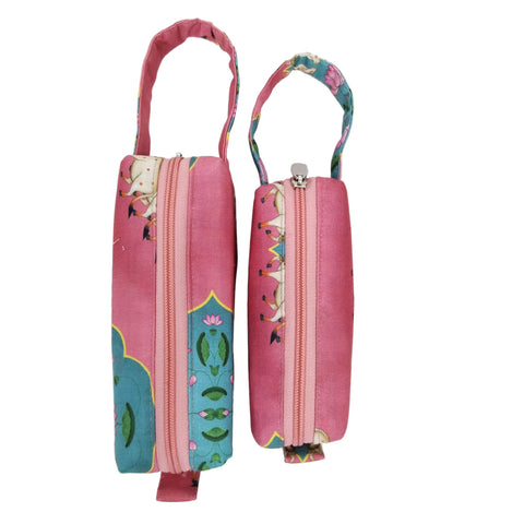 PICHWAI ART PRINT SMALL DUO POUCH SET