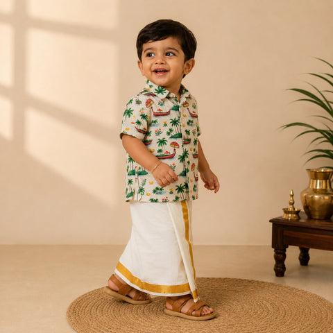 Personalized Onam Boat Ride Shirt