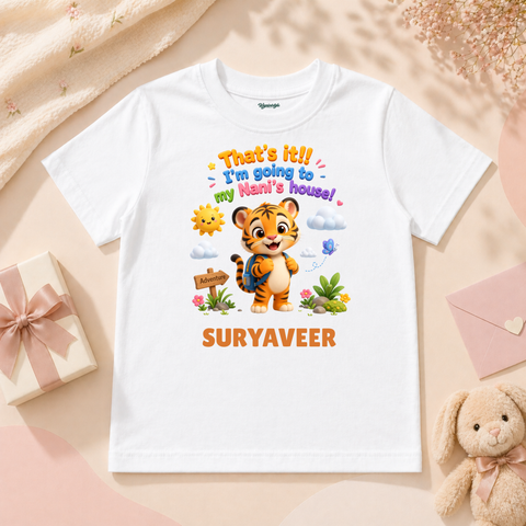That’s It I’m Going To My Nani’s House Cute Tiger Adventure Time