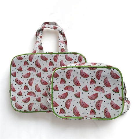 WATERMELON DREAM PRINT TRAVEL BAG