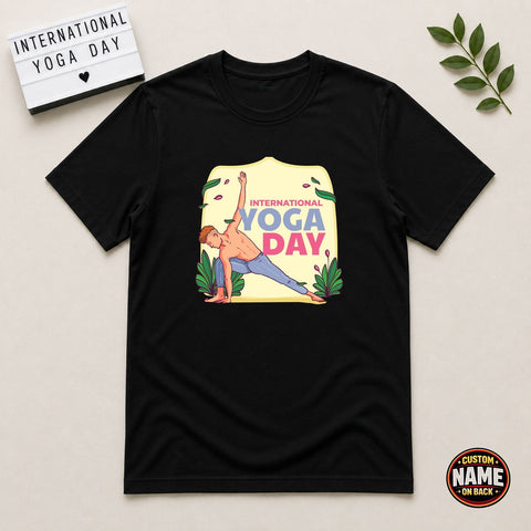 Celebrate Yoga Celebrate Life International Yoga day Tshirt