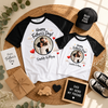 Daddy & Me Personalized Father’s Day Raglan Combo T-Shirt