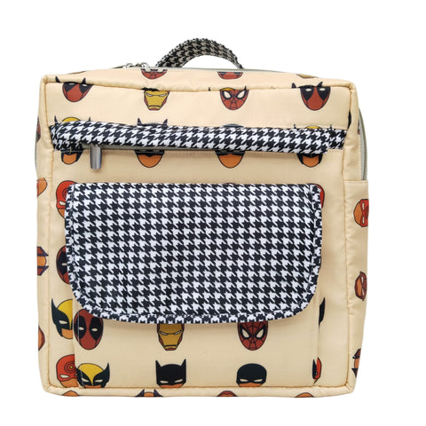 SUPER MASK PARADE PRINT KIDS BACKPACK