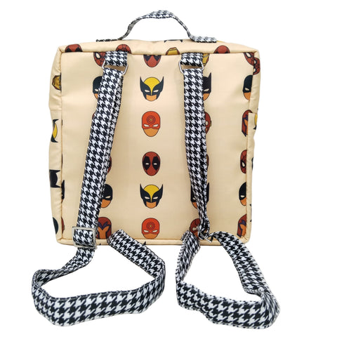 SUPER MASK PARADE PRINT KIDS BACKPACK