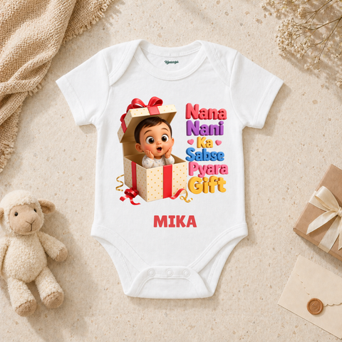 Nana Nani Ka Sabse Pyara Gift Little Star Shining With Love And Joy