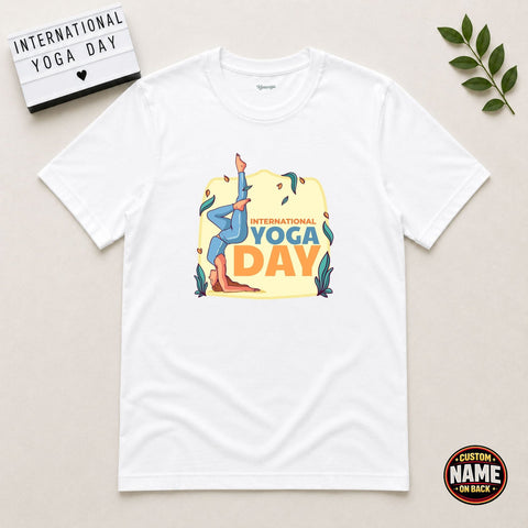 Yoga Beyond Boundaries International Yoga day Tshirt