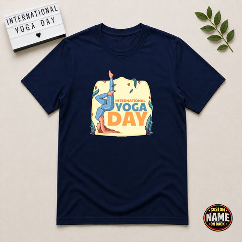 Yoga Beyond Boundaries International Yoga day Tshirt