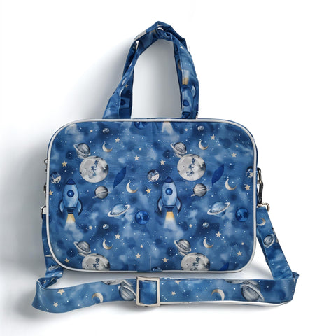 GALAXY WONDERS PRINT TRAVEL BAG