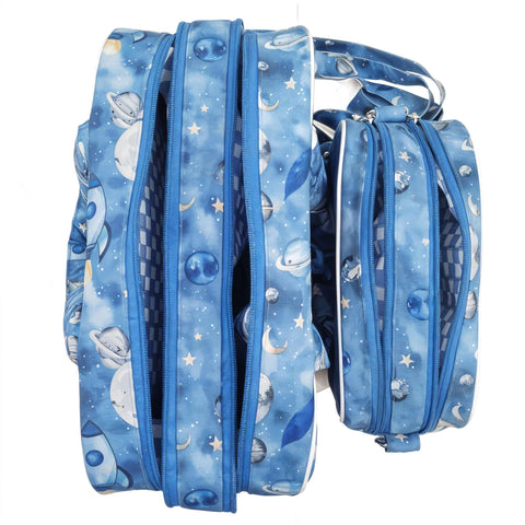 GALAXY WONDERS PRINT TRAVEL BAG