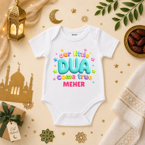 OUR LITTLE DUA COME TRUE PRECIOUS BABY CELEBRATION NAME EDITION