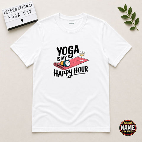 yoga is my happy hour Tshirt