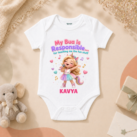Adorable Little Singer Princess With Bua Love And Musical Happy Vibes