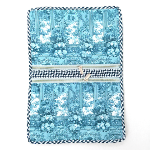 ROYAL GARDEN BLOOM PRINT MAXSTOR TOILETRY BAG