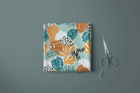 ABSTRACT TROPICAL PRINT