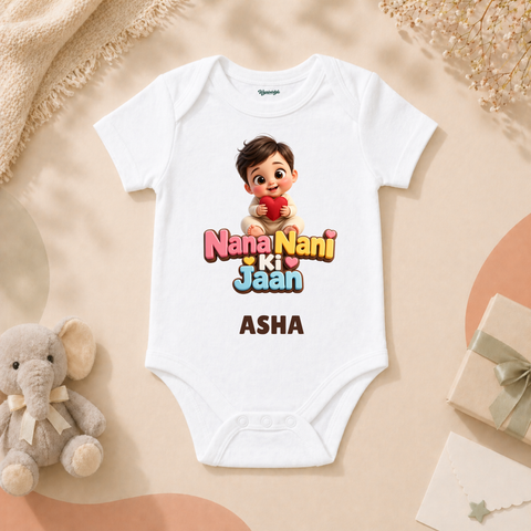 Nani Ke Sanskaar Nana Ka Pyaar Charming Baby Full Of Love And Joy