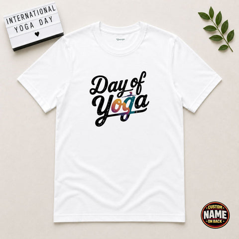 Day of yoga International yoga day tshirt