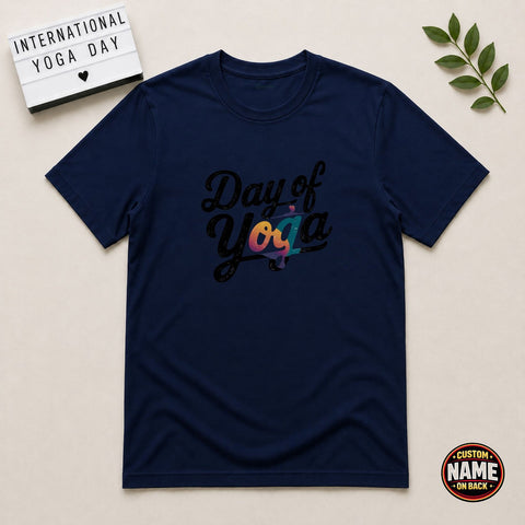 Day of yoga International yoga day tshirt