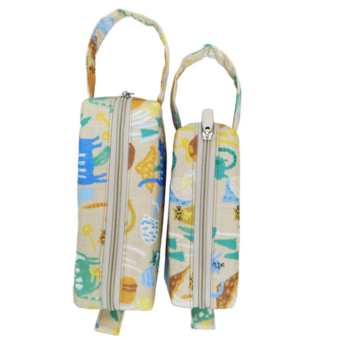 CARTOON PRINT SMALL DUO POUCH SET