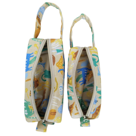 CARTOON PRINT SMALL DUO POUCH SET