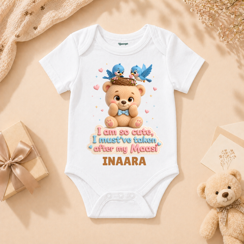 Adorable Baby Tee Celebrating Cute Little One Inspired By Loving Maasi Bond