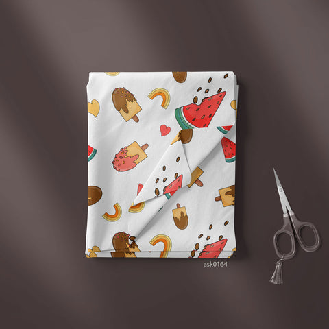 ask0164  ICE- CREAM PRINT