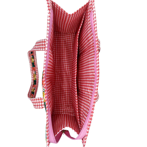 MIDNIGHT MARIGOLD PRINT SMALL TOTE BAG