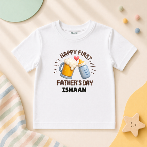 DADDY BABY CHEERS TEE