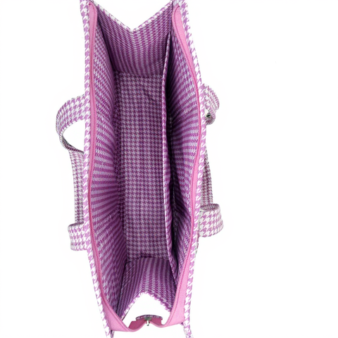 LAGOON PALM VISTA PRINT SMALL TOTE BAG