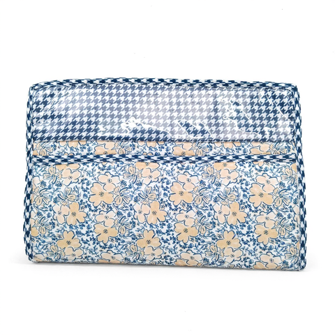 PEACH BLOSSOM FIELD PRINT MAXSTOR TOILETRY BAG
