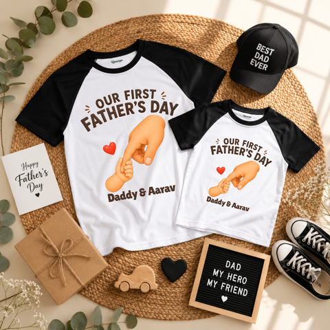 Father’s Day Matching Raglan T-Shirts