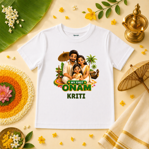 ONAM FLOWER GIRL