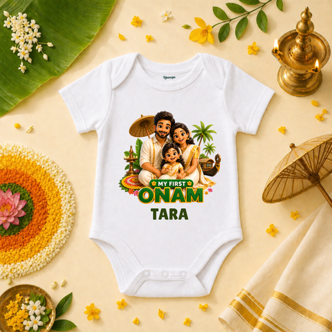 ONAM FLOWER GIRL