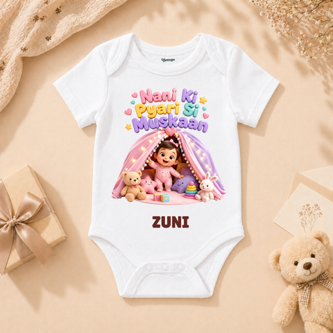 Nani Ki Muskaan Adorable Baby Girl Cozy Tent Playtime