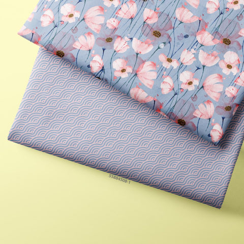 Fabric Combo 1198- Premium 44 cotton