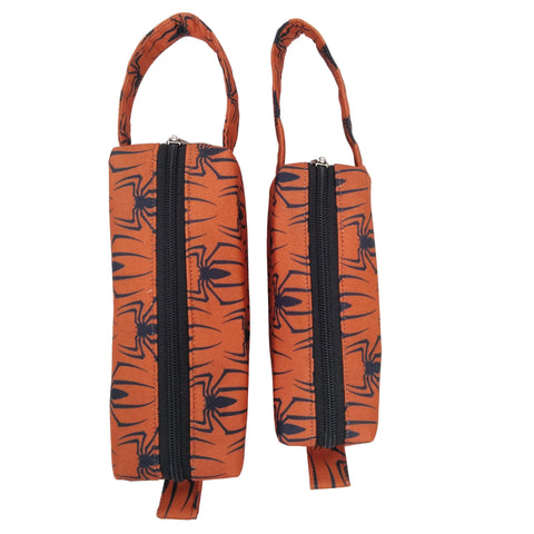 SPIDER RUST PRINT SMALL DUO POUCH SET